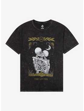 Skeleton Lovers Mineral Wash T-Shirt, , hi-res