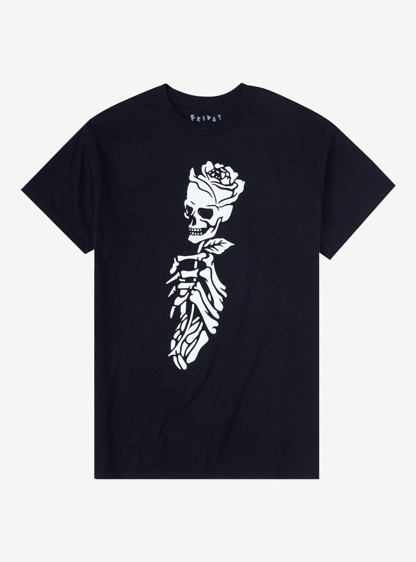 Skull Rose T-Shirt, MULTI, hi-res