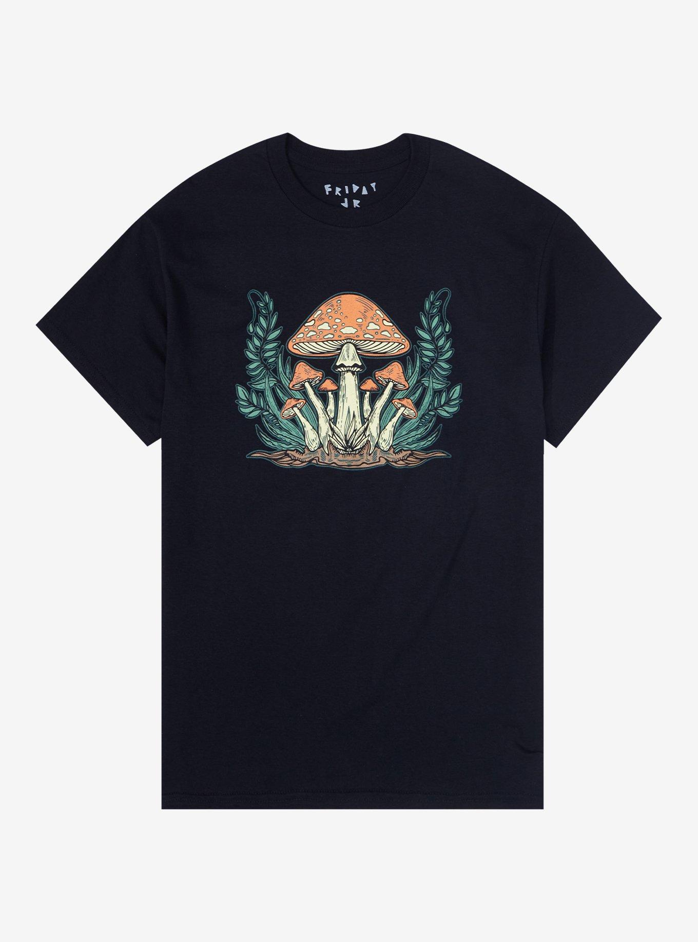 Dark Mushroom Forest T-Shirt, MULTI, hi-res