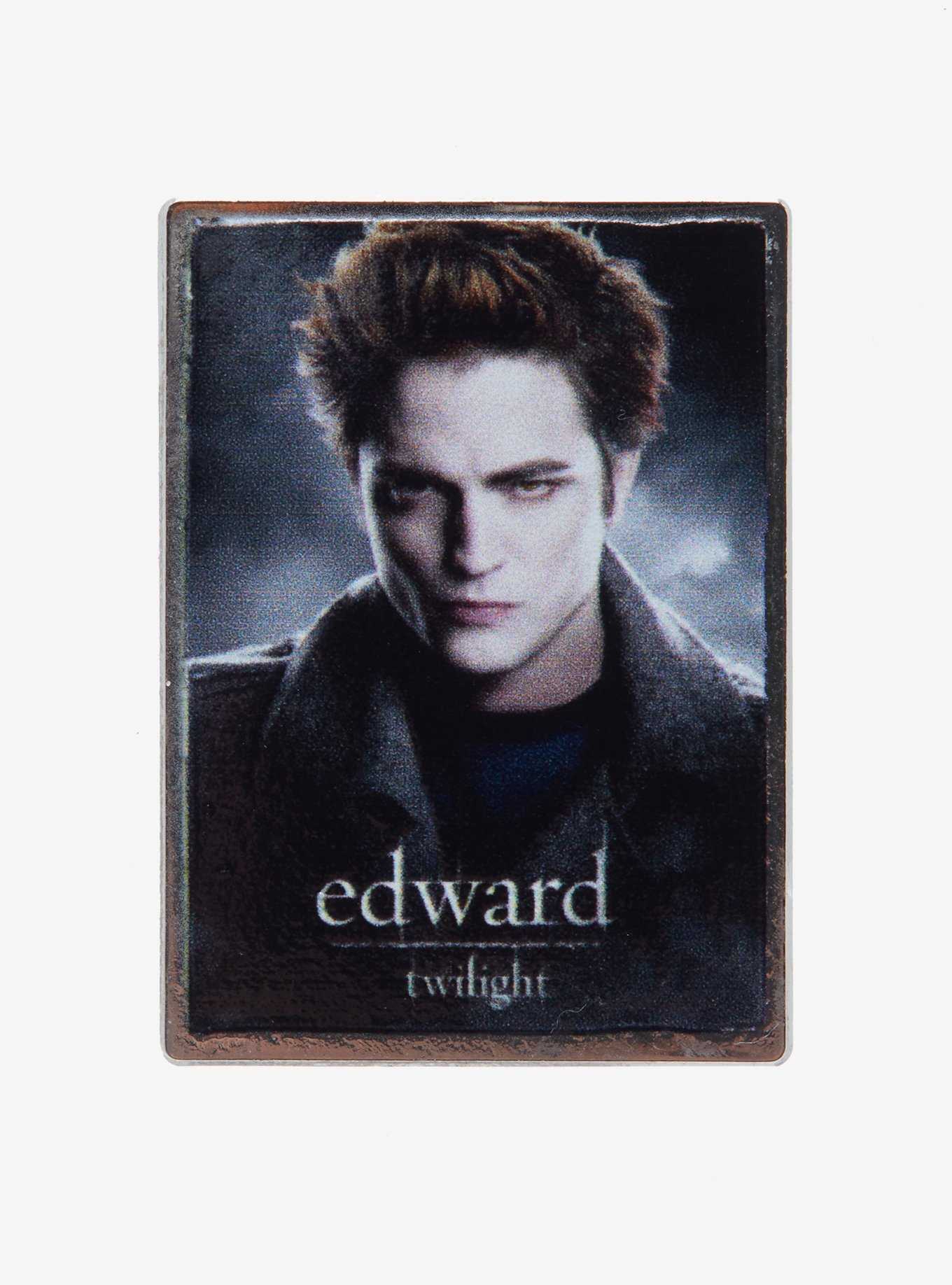 The Twilight Saga Edward Poster Enamel Pin - BoxLunch Exclusive, , hi-res