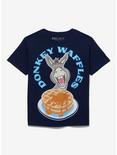 Shrek Donkey & Waffles Youth T-Shirt - BoxLunch Exclusive, NAVY, hi-res