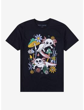 Axolotls & Mushrooms T-Shirt, , hi-res