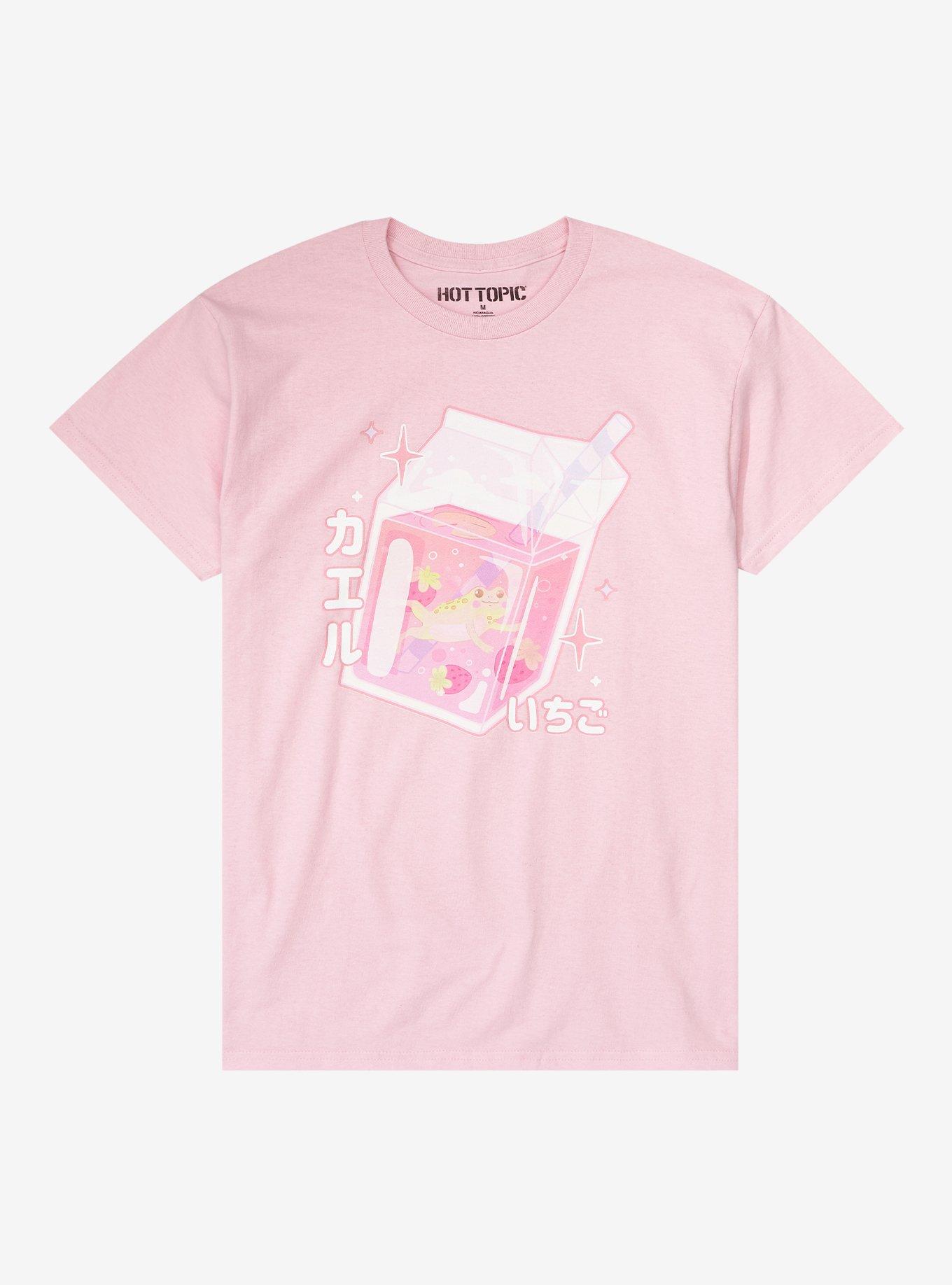 Strawberry Frog Juice Carton T-Shirt, MULTI, hi-res