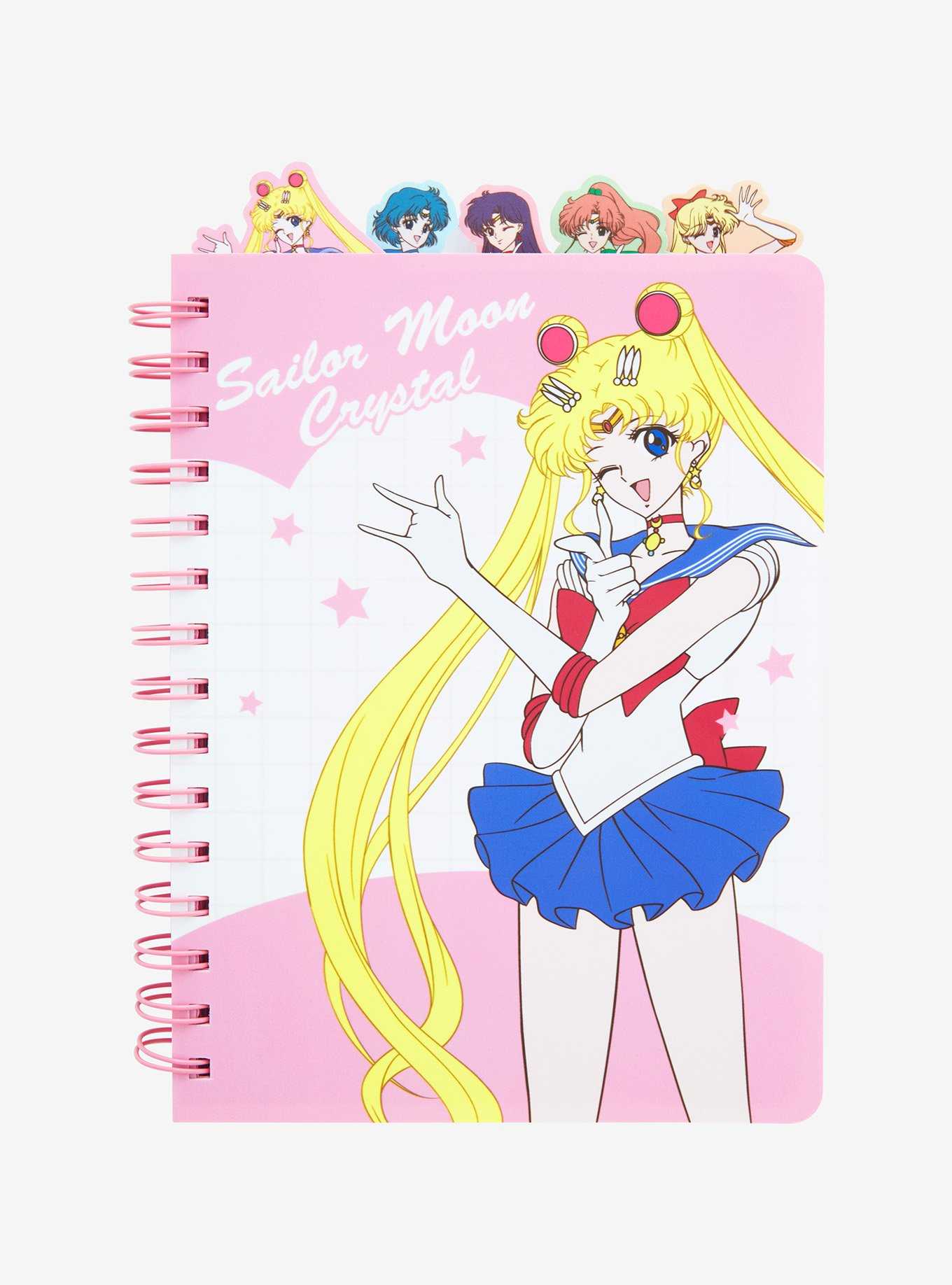 Sailor Moon Crystal Figural Tab Journal, , hi-res