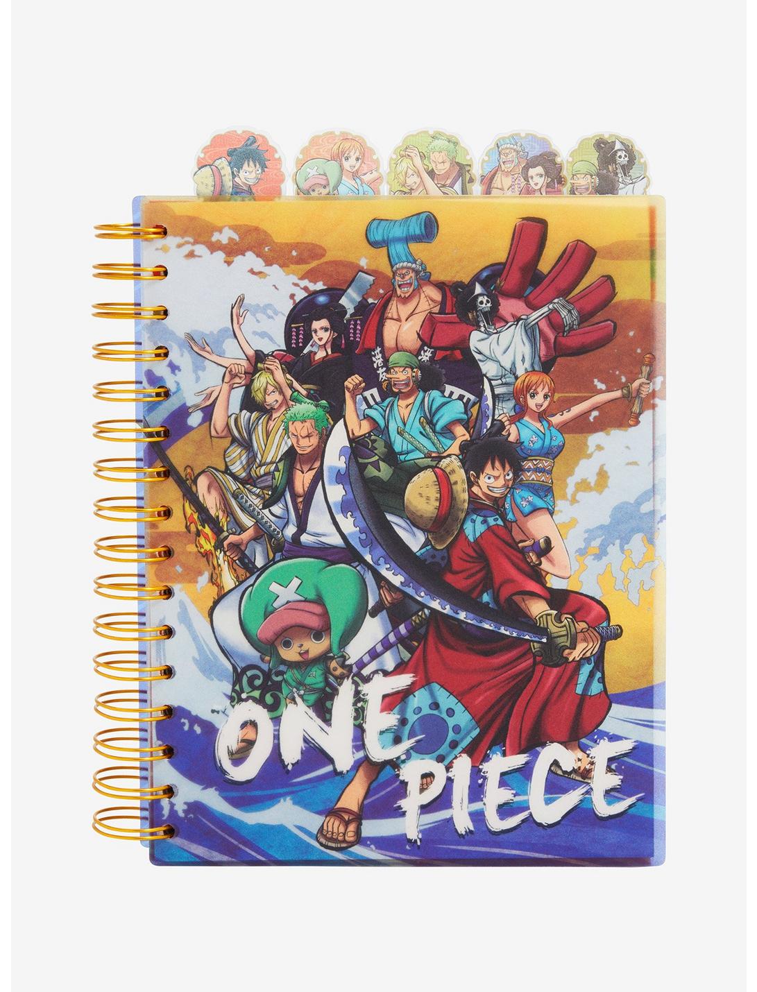 One Piece Characters Tab Journal, , hi-res