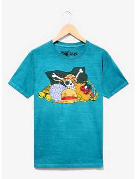 One Piece Straw Hat Crew Icons T-Shirt - BoxLunch Exclusive, , hi-res