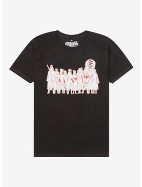 Naruto Shippuden Tonal Akatsuki Group Portrait T-Shirt - BoxLunch Exclusive, , hi-res