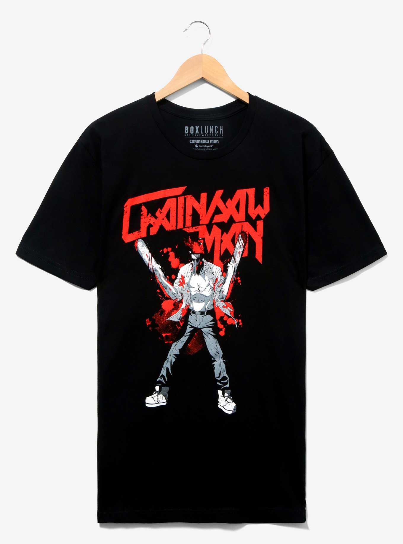 Chainsaw Man Tonal Portrait T-Shirt - BoxLunch Exclusive, , hi-res
