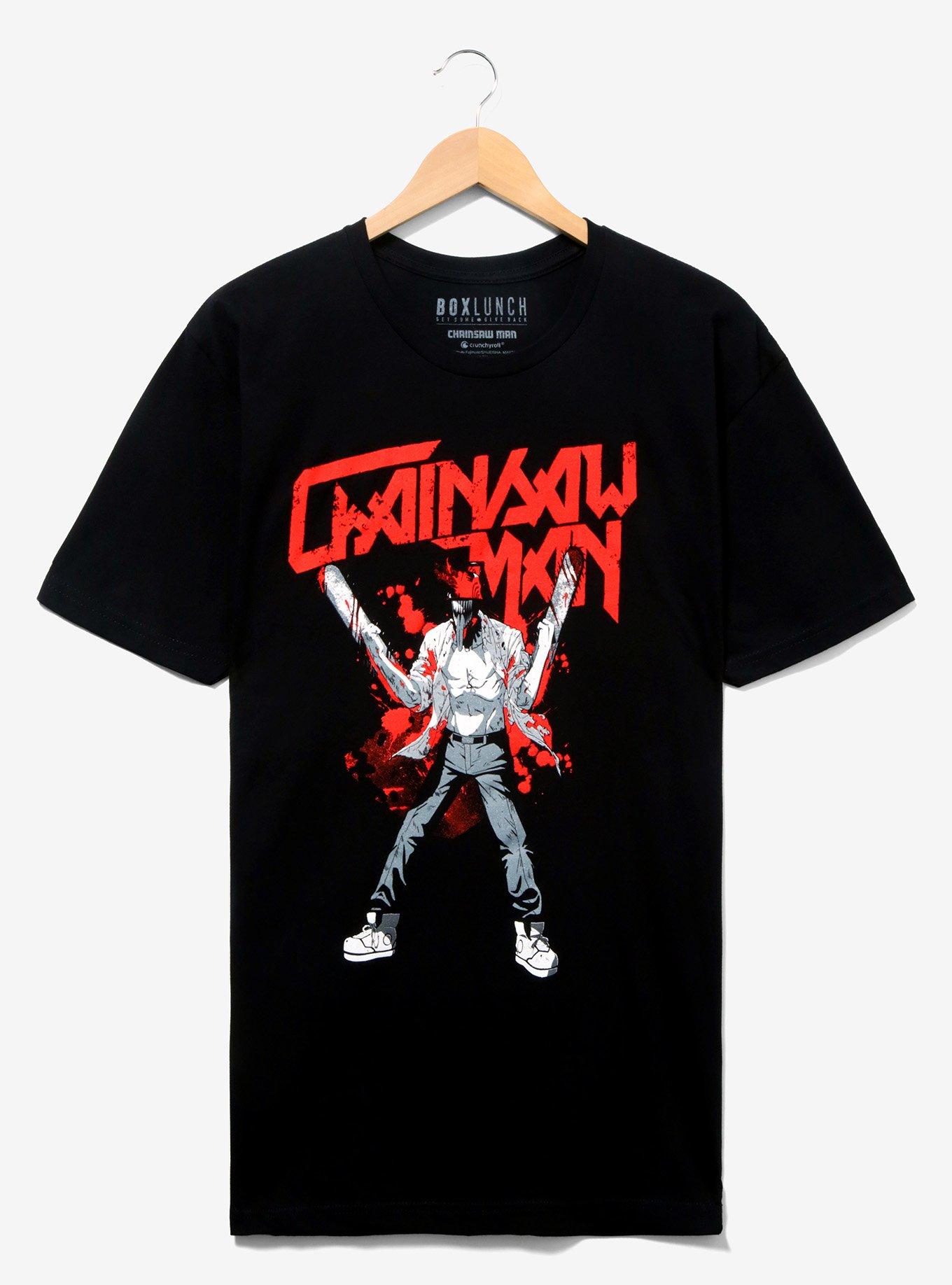 Chainsaw Man Tonal Portrait T-Shirt - BoxLunch Exclusive, , hi-res