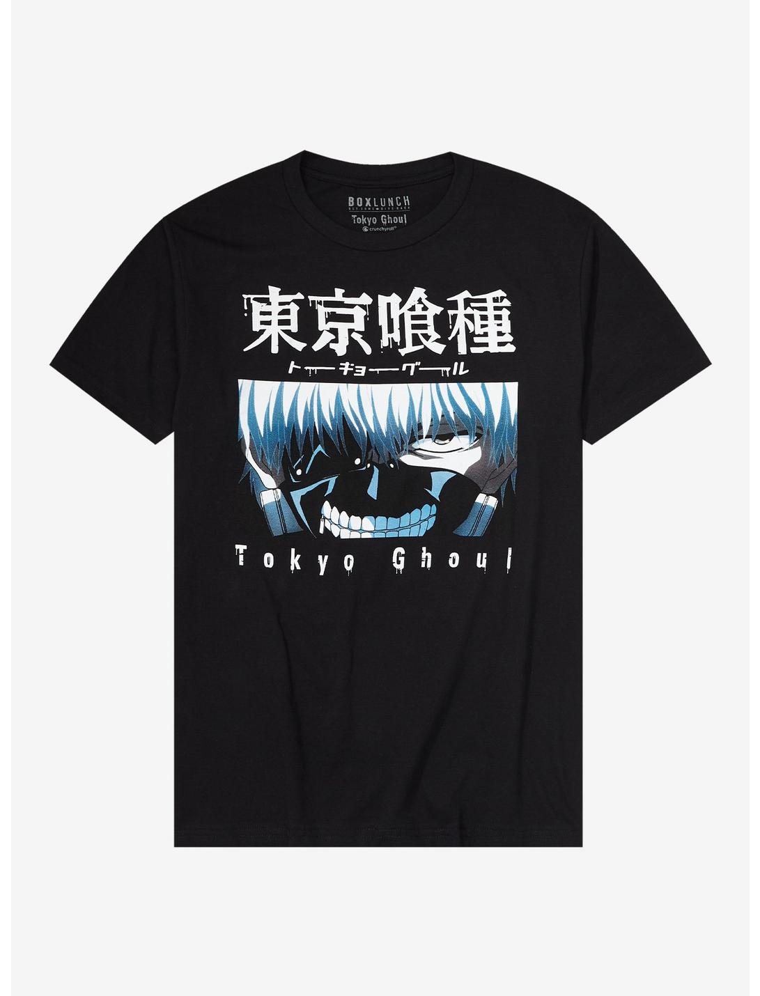 Tokyo Ghoul Ken Kaneki Panel T-Shirt - BoxLunch Exclusive, BLACK, hi-res