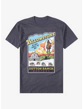 Yellowstone Dutton Ranch Poster T-Shirt - BoxLunch Exclusive, , hi-res