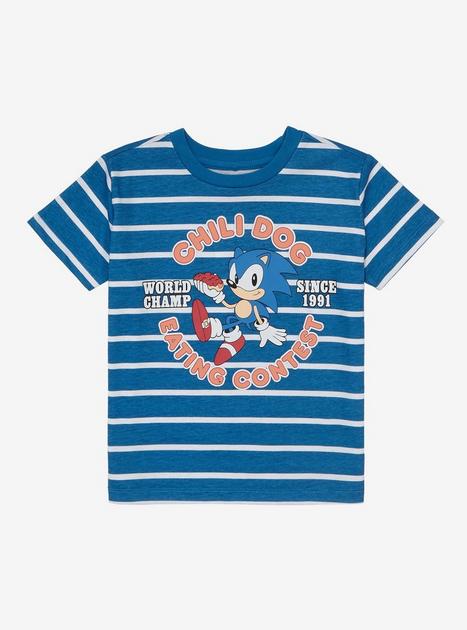 Sonic the Hedgehog Chili Dog Eating Contest Toddler T-Shirt - BoxLunch ...