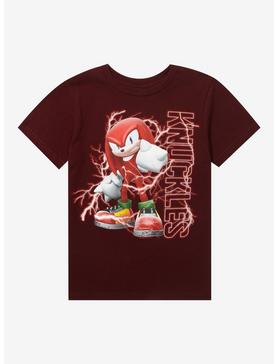 Sonic the Hedgehog Knuckles Lightning Portrait Youth T-Shirt - BoxLunch Exclusive, , hi-res