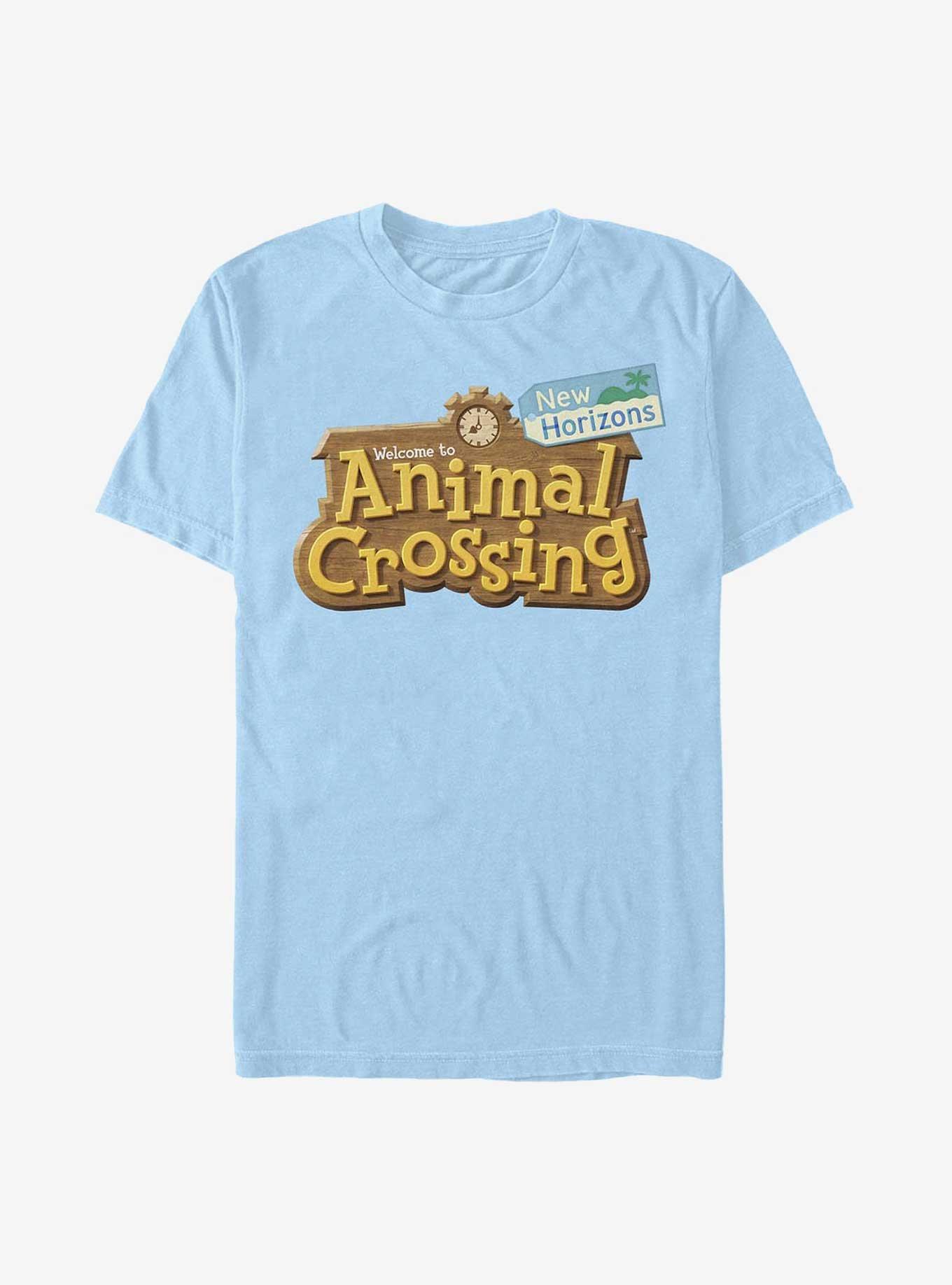 Nintendo Animal Crossing New Horizons Logo Color T-Shirt, , hi-res