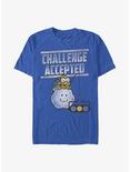 Nintendo Challenge Accepted T-Shirt, ROYAL, hi-res