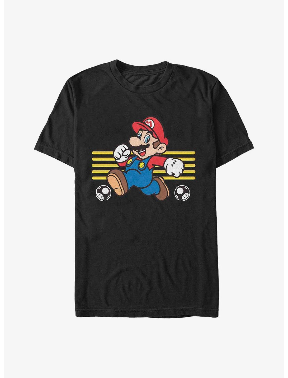 Nintendo Mario Run T-Shirt, BLACK, hi-res