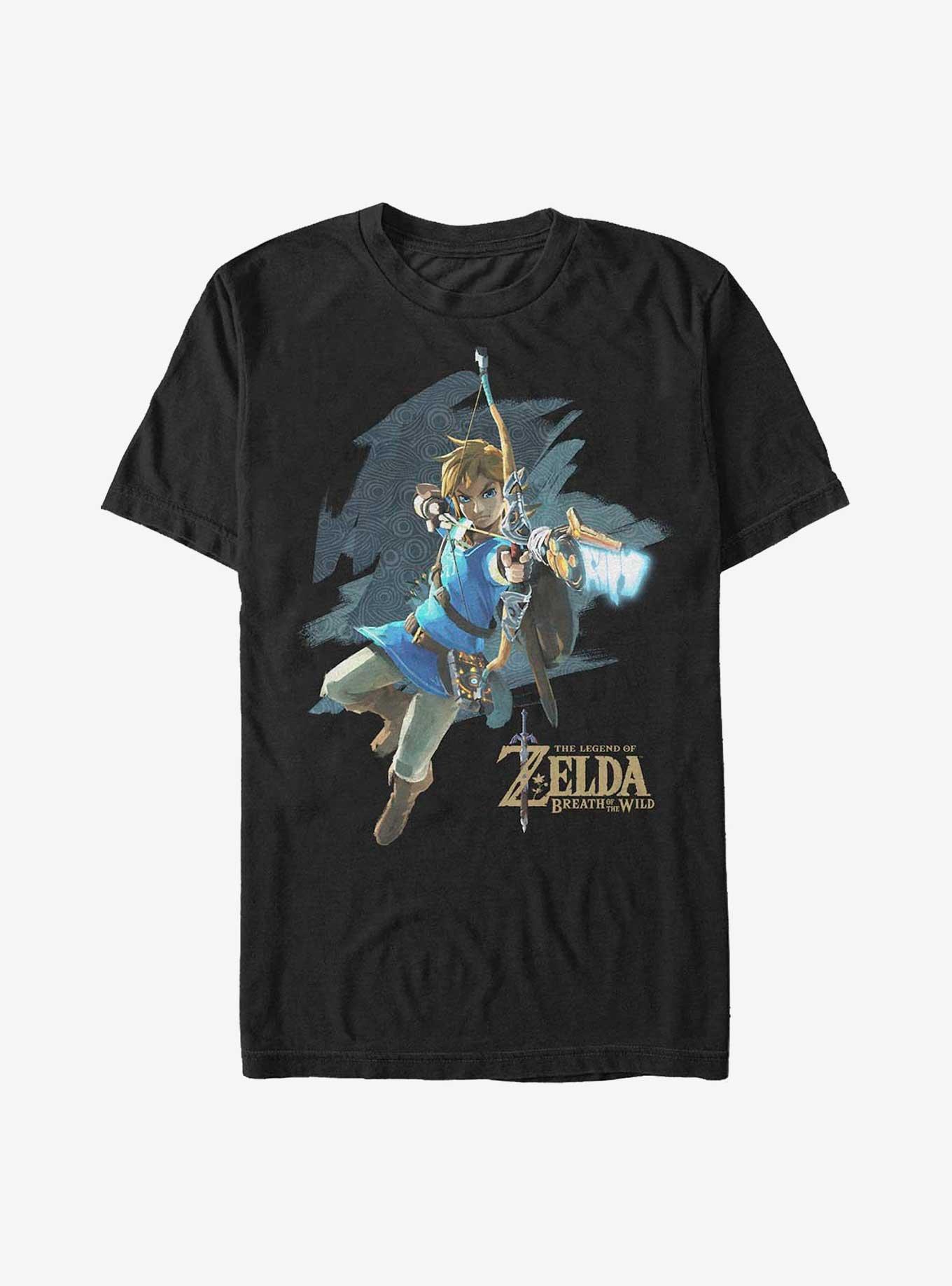 Nintendo Shooter Link T-Shirt, BLACK, hi-res