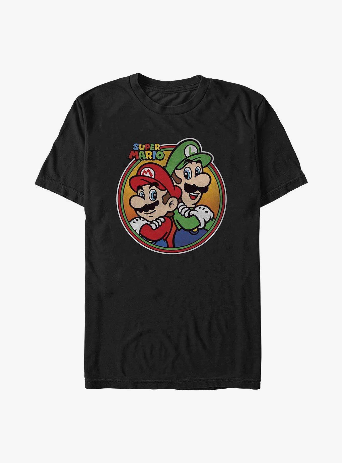 Nintendo Super Mario Bros Mario and Luigi T-Shirt