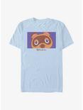 Nintendo Tom Nook Face T-Shirt, LT BLUE, hi-res