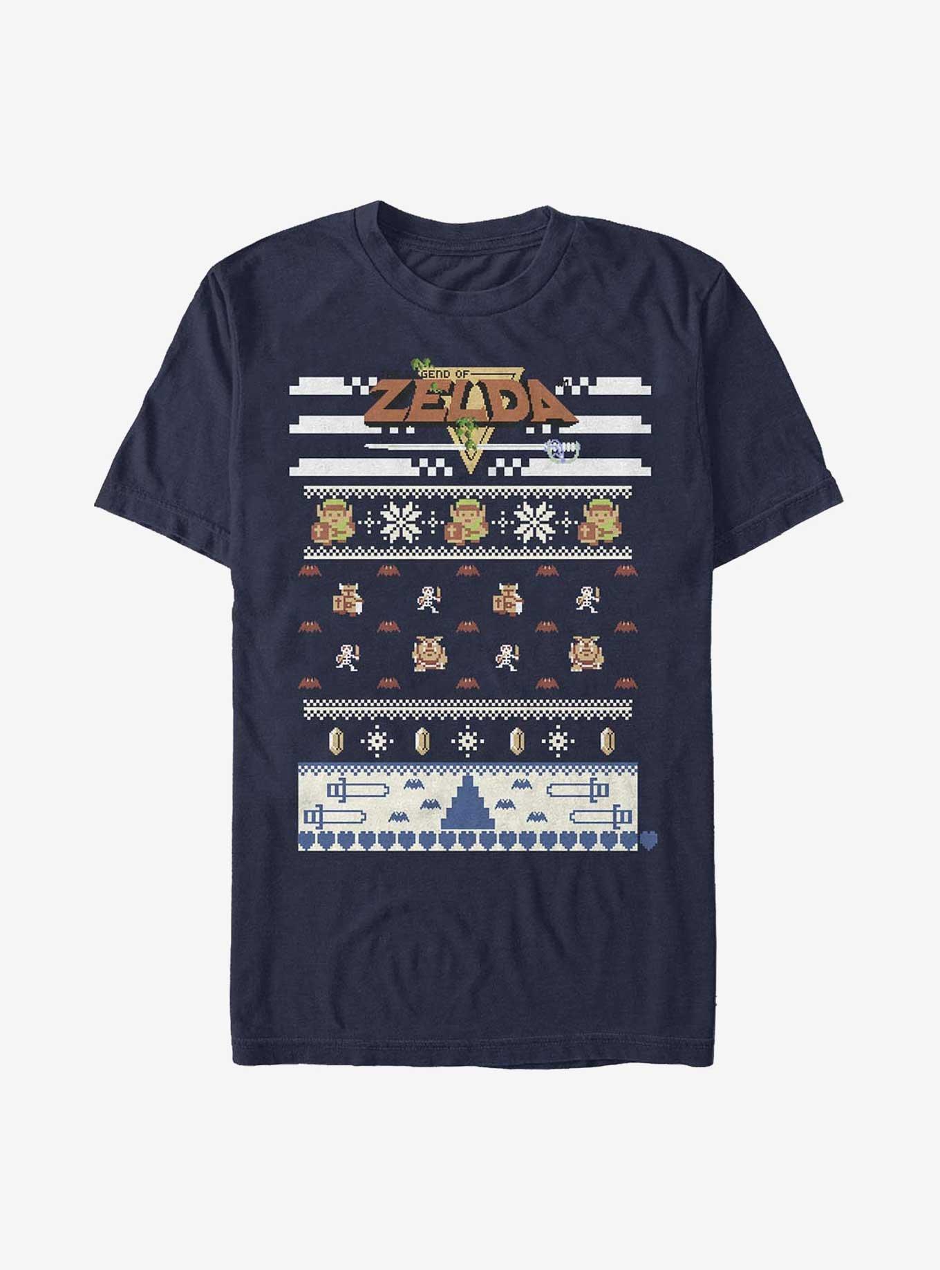 The Legend of Zelda Ugly Christmas T-Shirt, , hi-res