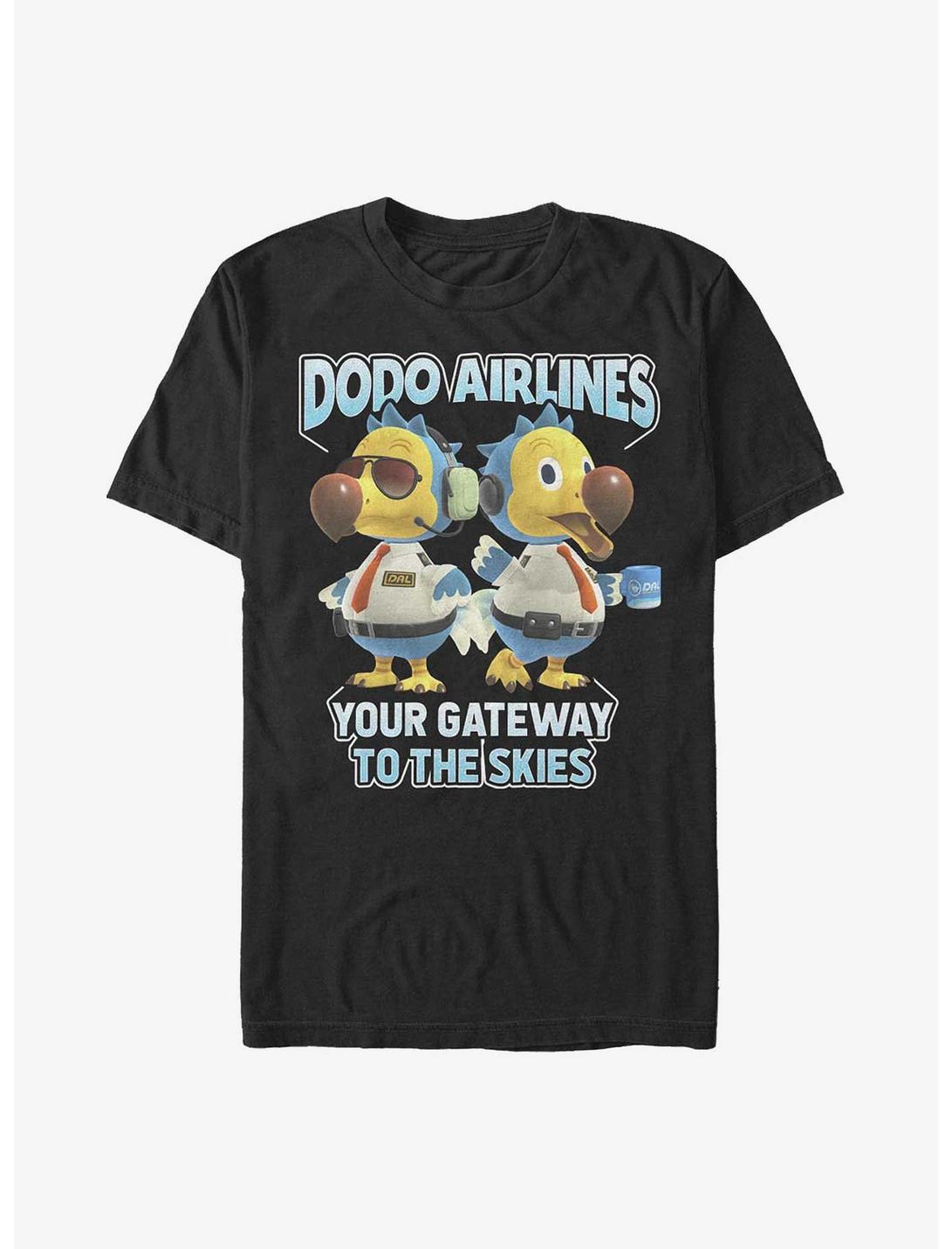 Nintendo Dodo Airlines T-Shirt, BLACK, hi-res