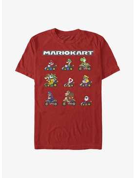 Nintendo Mario Kart Line Up T-Shirt, , hi-res
