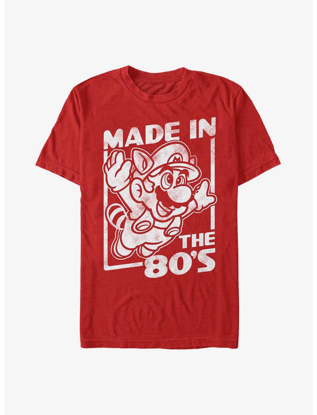 Nintendo Mario Made In The 80's T-Shirt, RED, hi-res