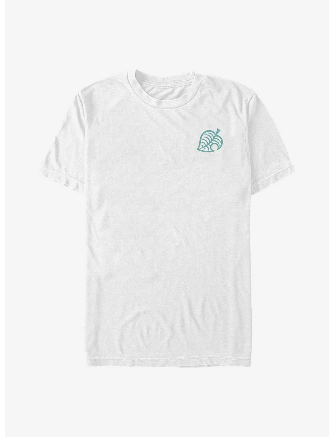 Nintendo Pocket Leafy Logo T-Shirt, WHITE, hi-res