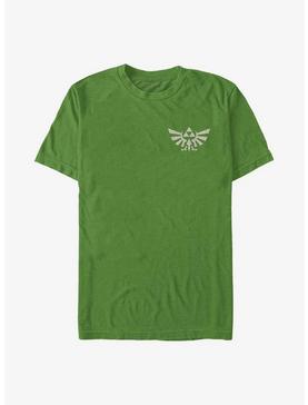 The Legend of Zelda Hyrule Distress Crest T-Shirt, , hi-res