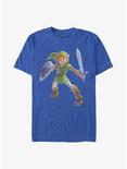 The Legend of Zelda Link T-Shirt, ROYAL, hi-res