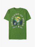 The Legend of Zelda Outdoor Link Crest T-Shirt, KELLY, hi-res