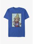 The Legend of Zelda Tetra Face T-Shirt, ROYAL, hi-res