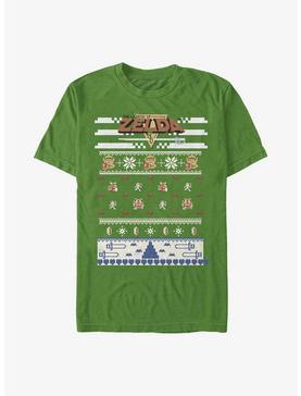 The Legend of Zelda Ugly Christmas T-Shirt, , hi-res