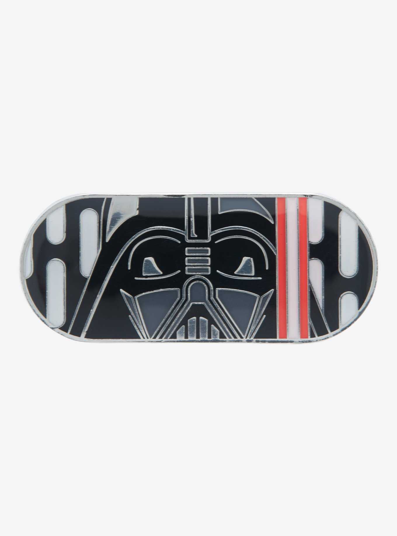 Loungefly Star Wars Darth Vader Oval Enamel Pin - BoxLunch Exclusive, , hi-res