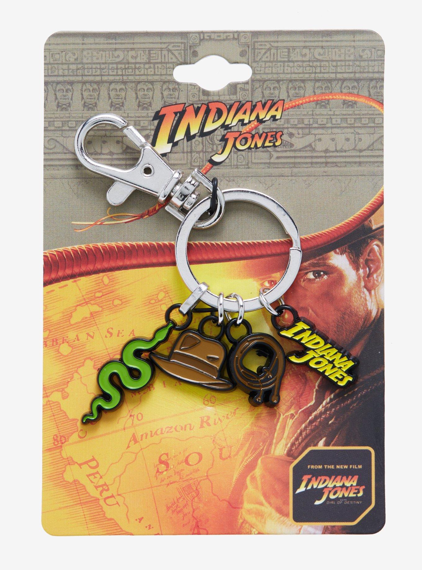 Indiana Jones and the Dial of Destiny Icons Multi-Charm Keychain, , hi-res