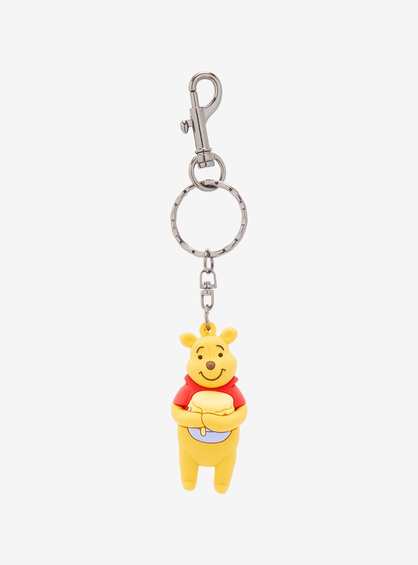 Loungefly Disney Winnie the Pooh Hunny Pot Pooh Bear Keychain - BoxLunch Exclusive , , hi-res