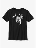 Stranger Things Eddie Munson The Freak Youth T-Shirt, BLACK, hi-res