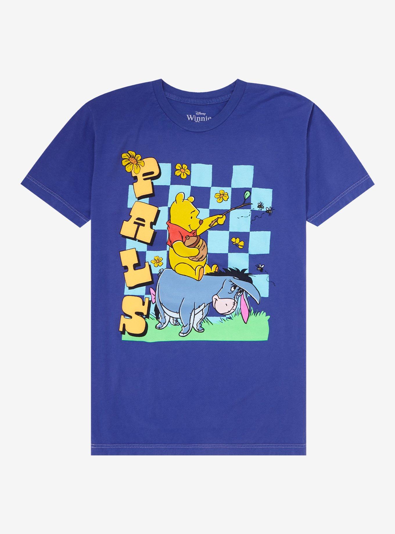 Disney Winnie the Pooh Eeyore & Pooh Bear T-Shirt, NAVY, hi-res