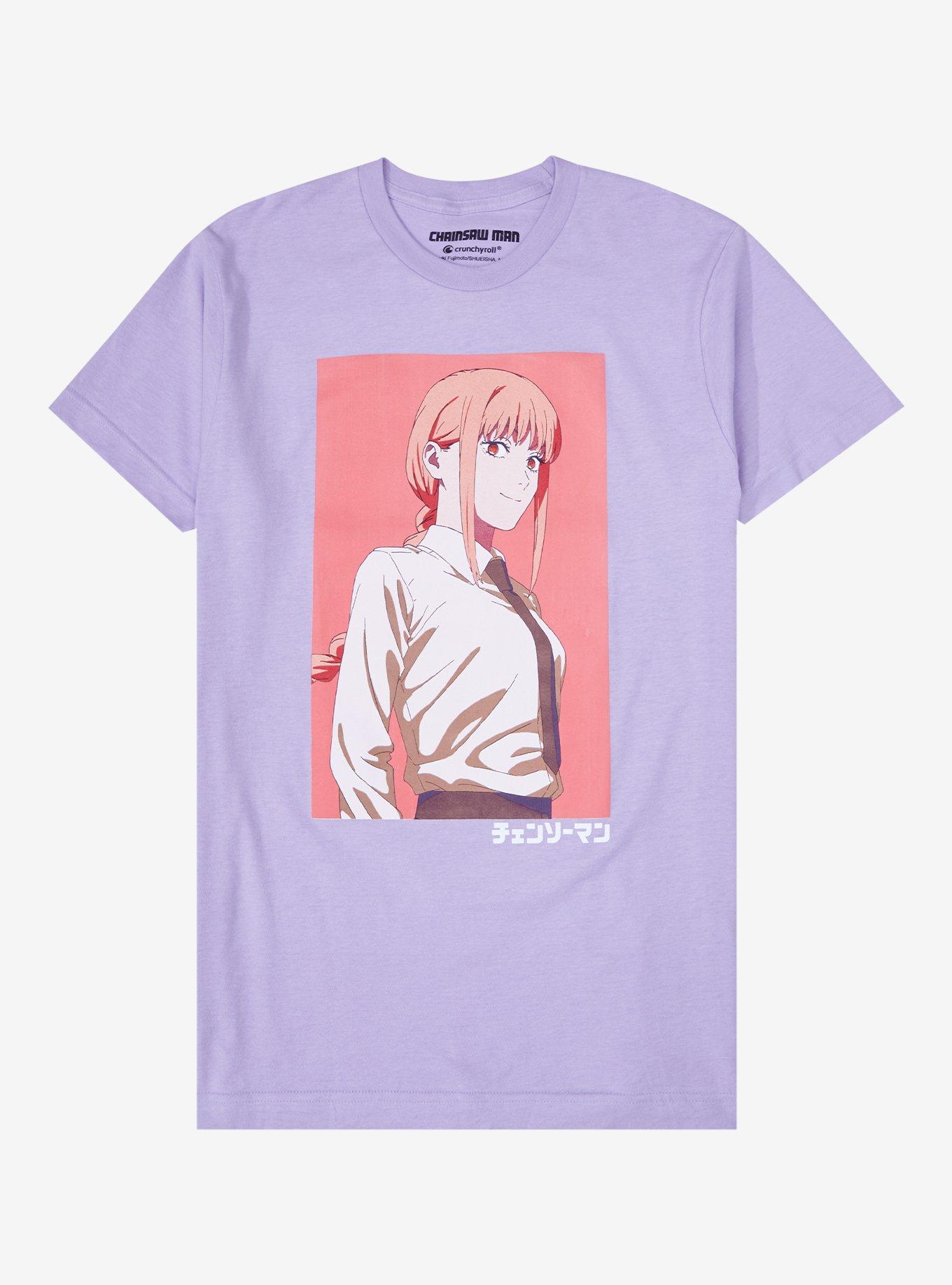 Chainsaw Man Makima Lavender T-Shirt, LAVENDER, hi-res