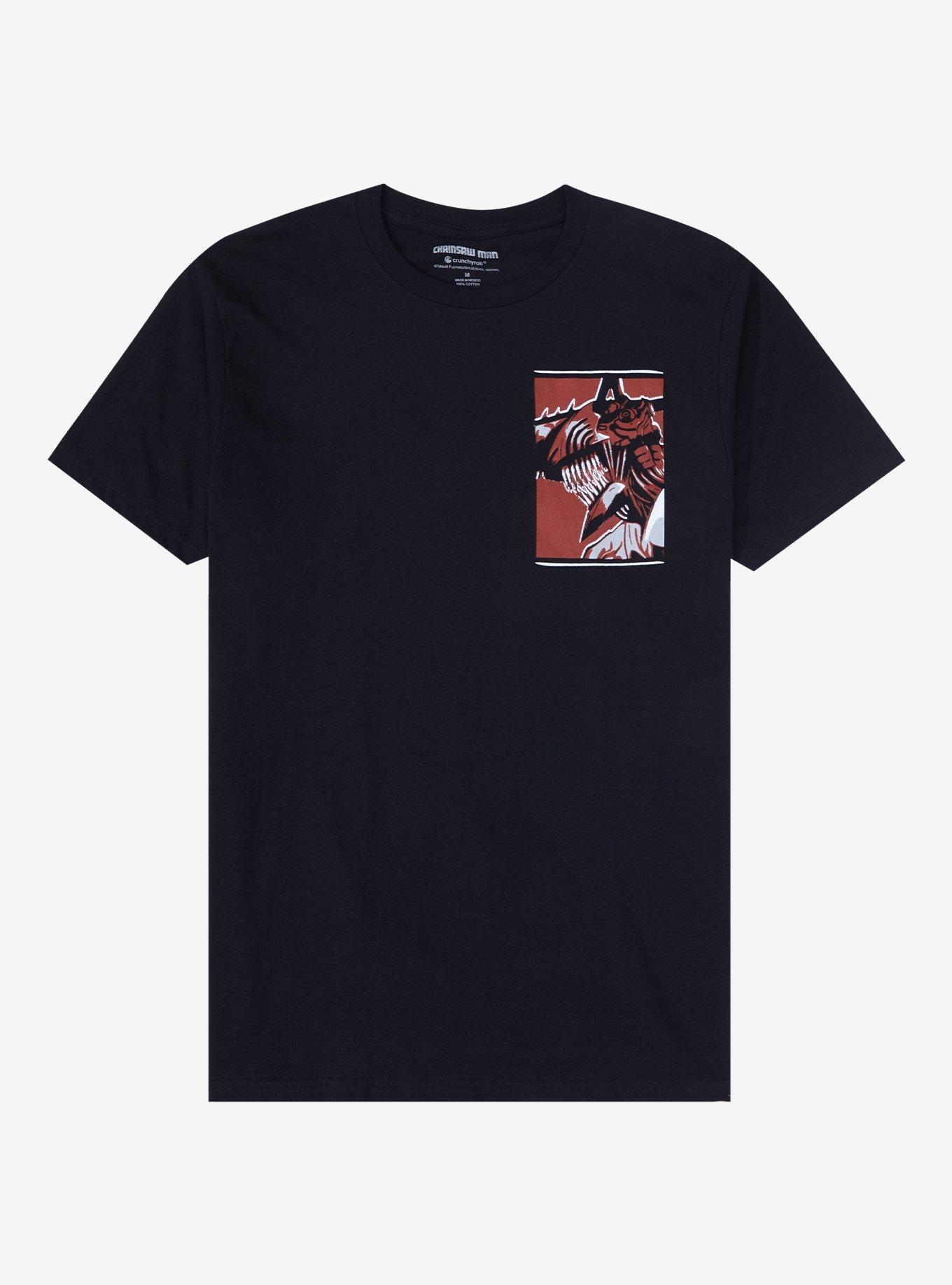 Chainsaw Man Two-Sided T-Shirt, BLACK, hi-res