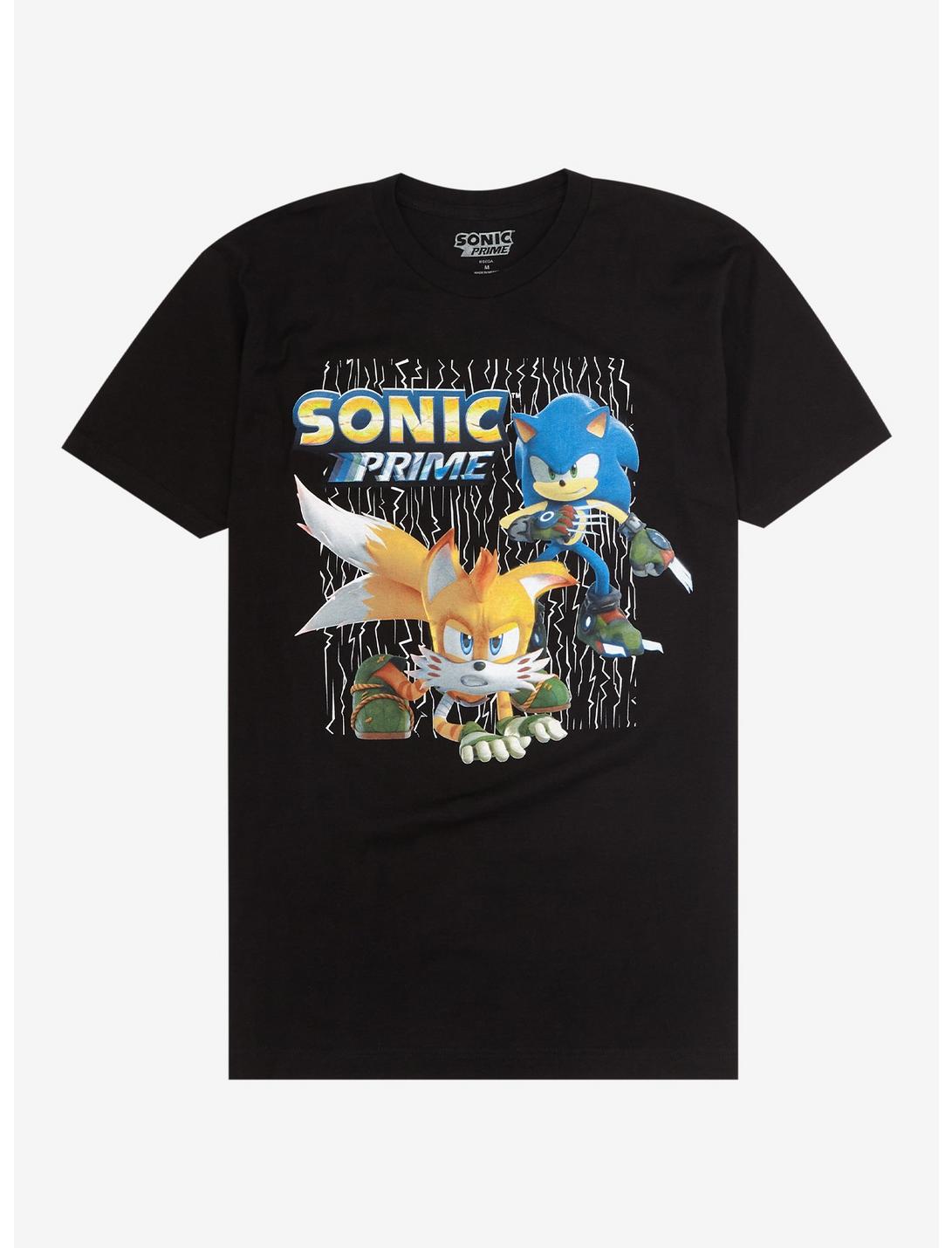 Sonic Prime Duo T-Shirt, BLACK, hi-res