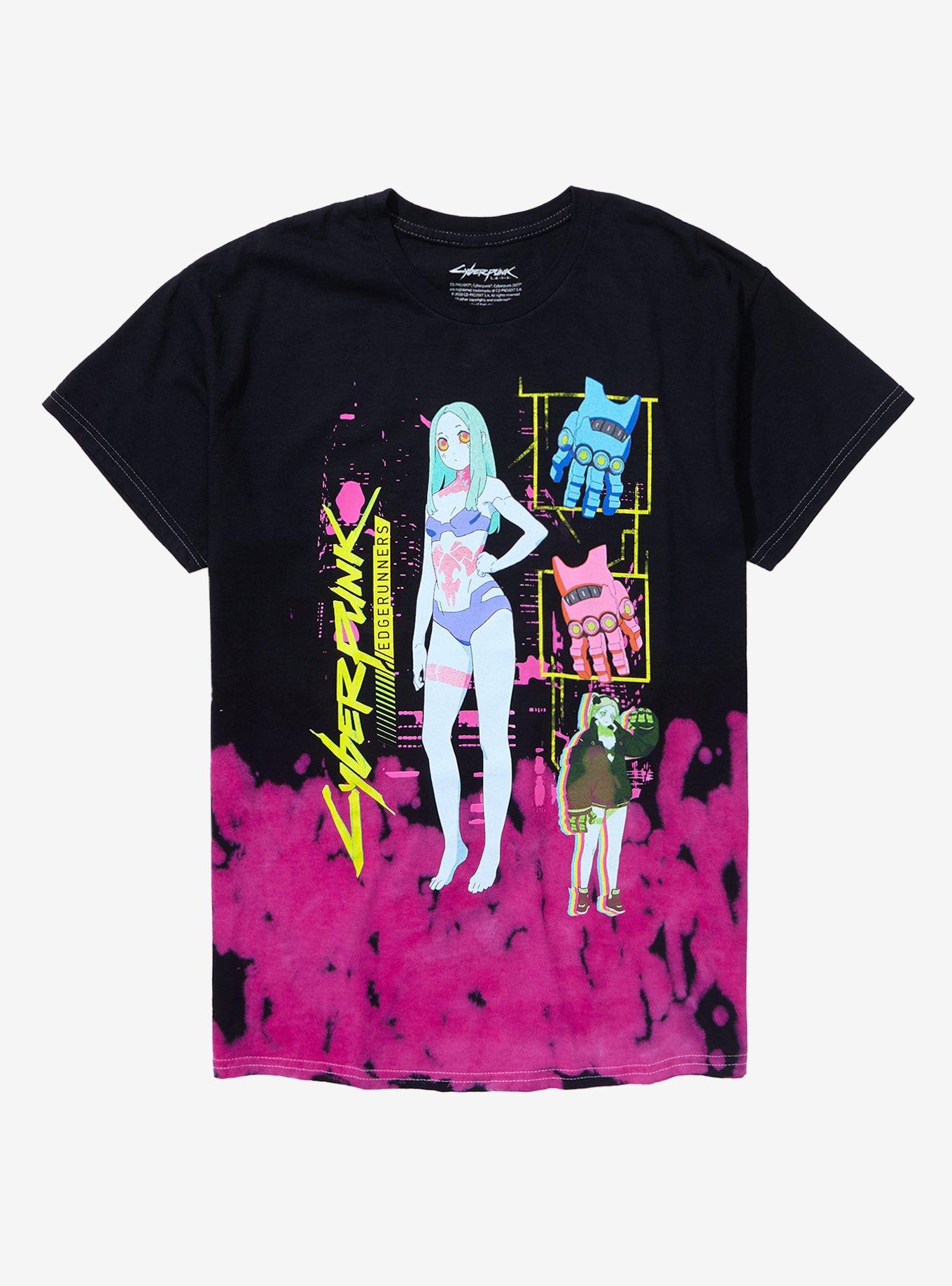 Cyberpunk Edgerunners Rebecca Anime Womens T-Shirt Tee