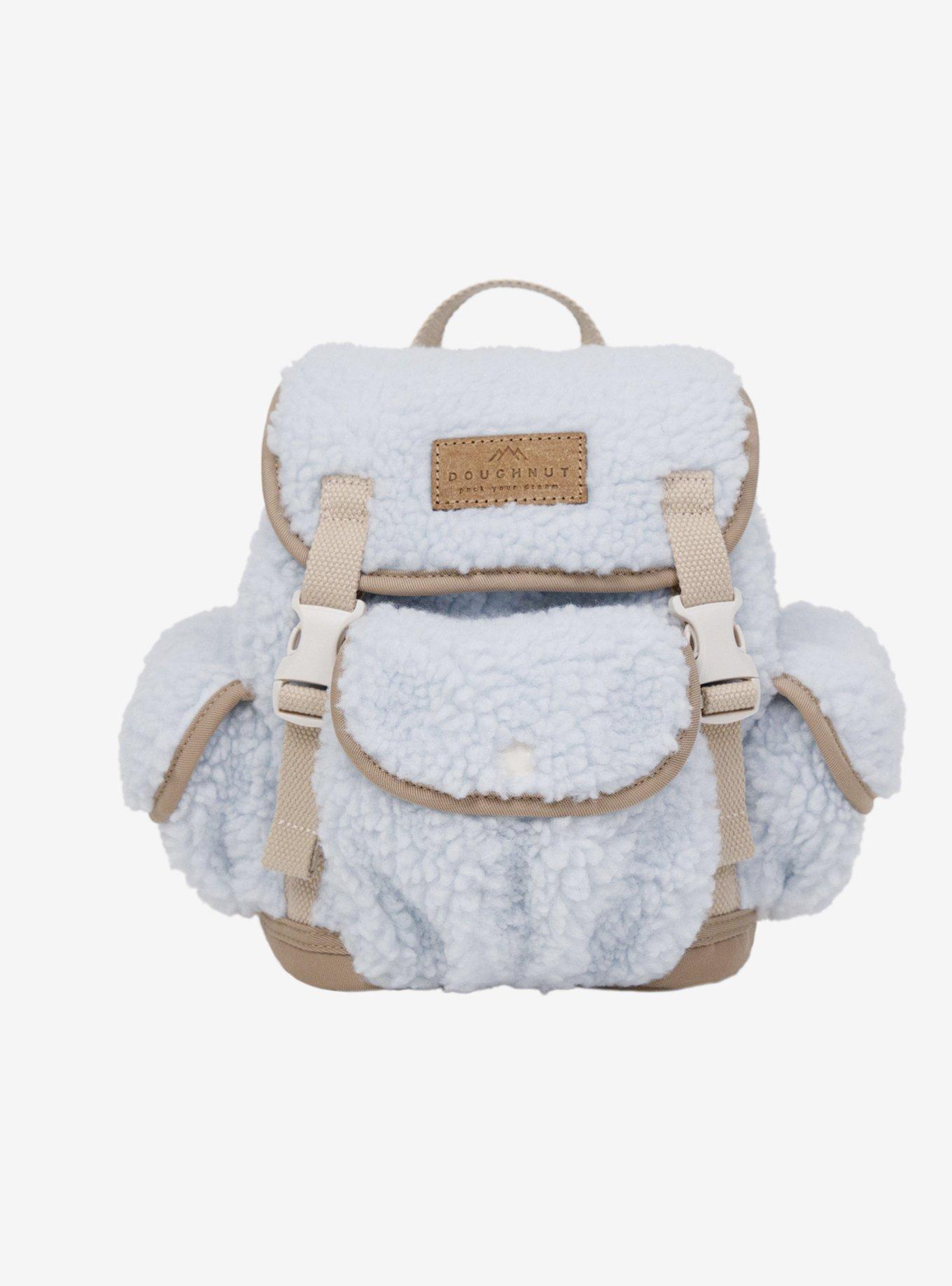 Doughnut Lighthouse Fluffy Blue Lotus x Hazelnut Mini Convertible Bag, , hi-res