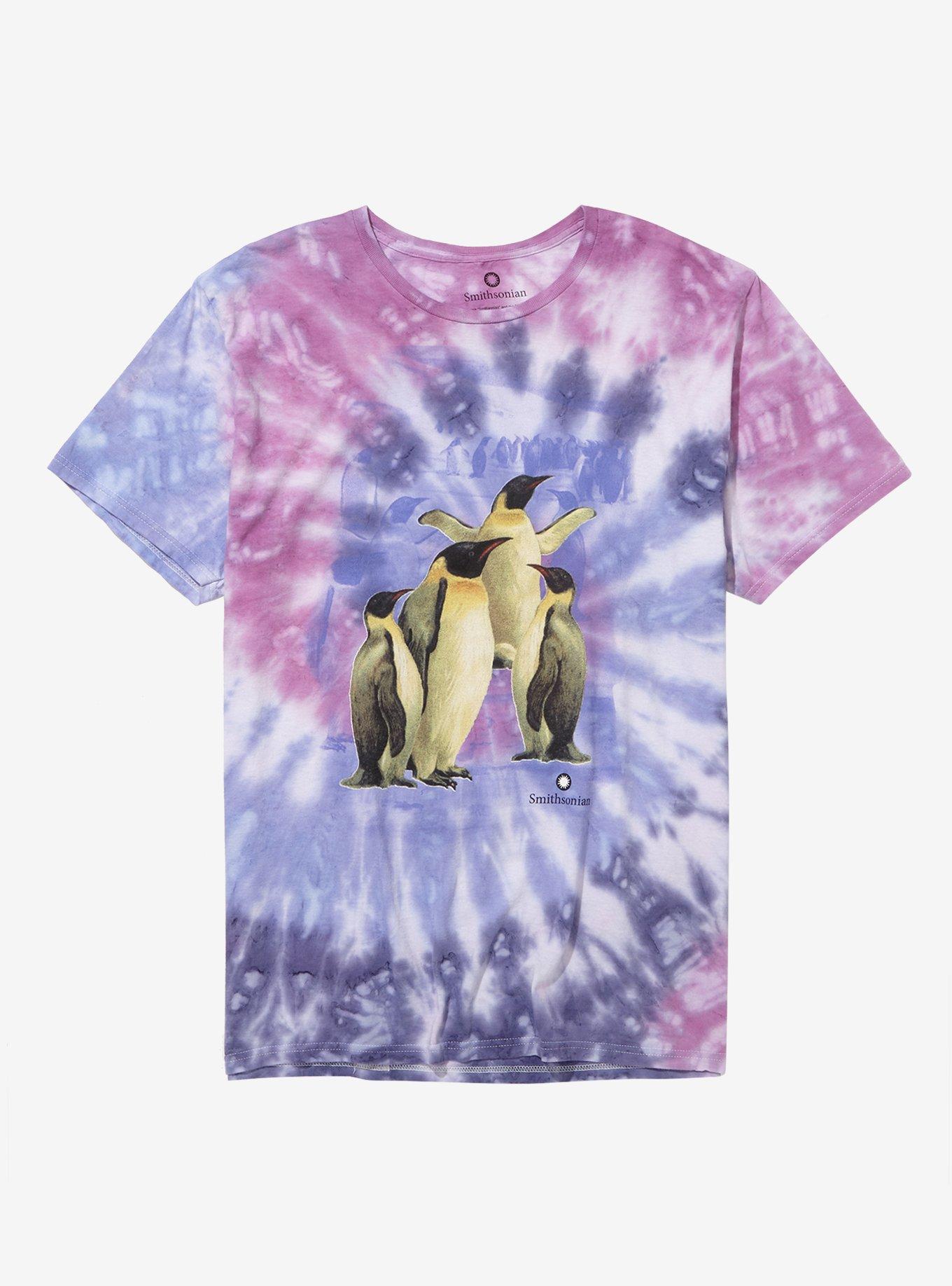 Smithsonian Penguins Tie-Dye T-Shirt, MULTI, hi-res