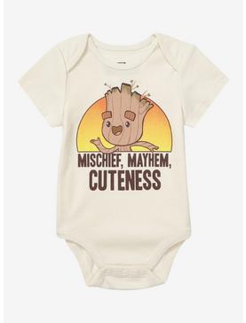 Marvel Guardians of the Galaxy Groot Portrait Infant One-Piece, , hi-res
