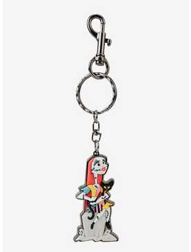 Loungefly The Nightmare Before Christmas Sally Puffed Key Chain, , hi-res