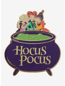 Loungefly Disney Hocus Pocus Cauldron Glow-In-The-Dark Enamel Pin, , hi-res