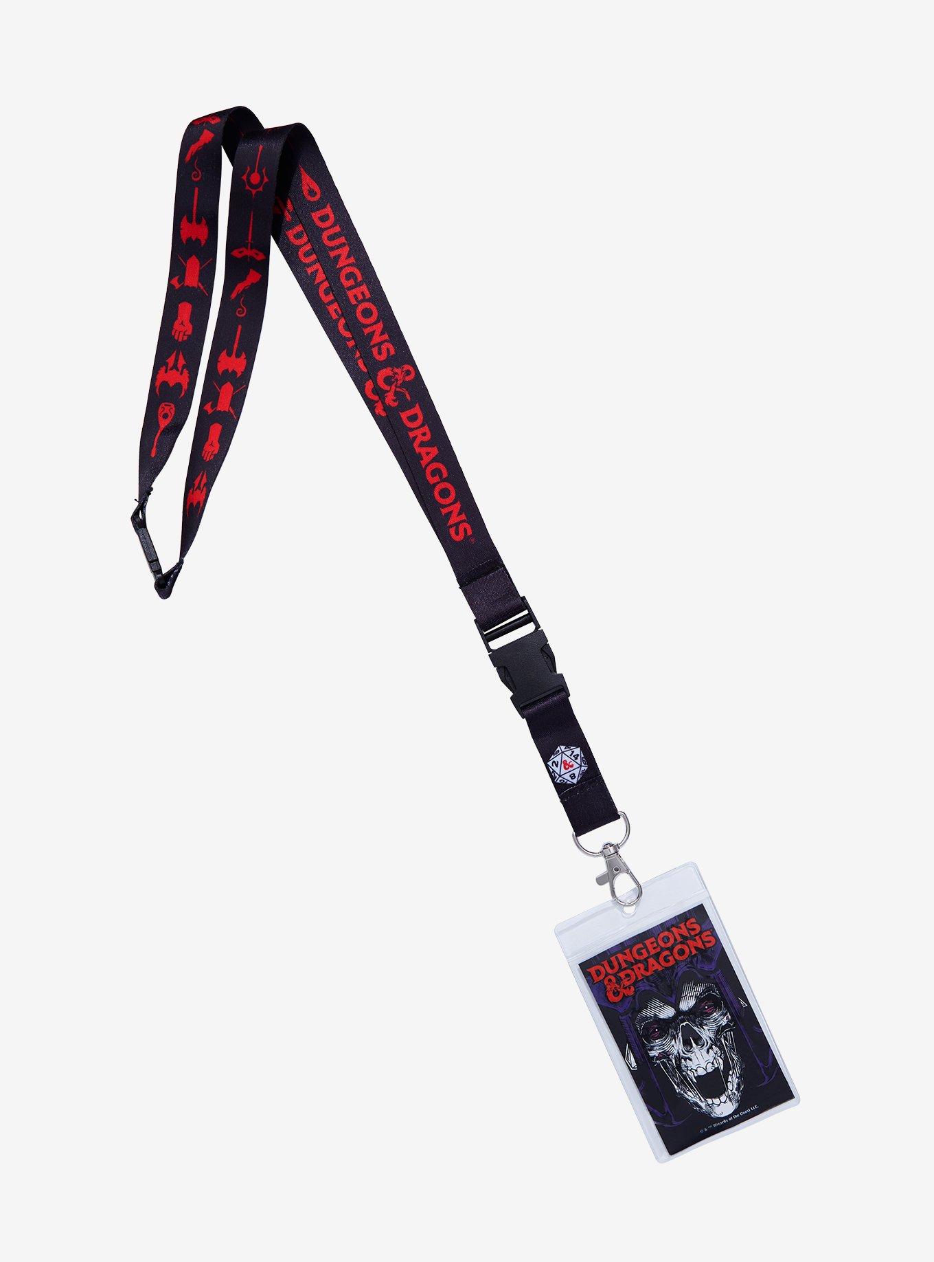 Dungeons & Dragons Skull Lanyard, , hi-res
