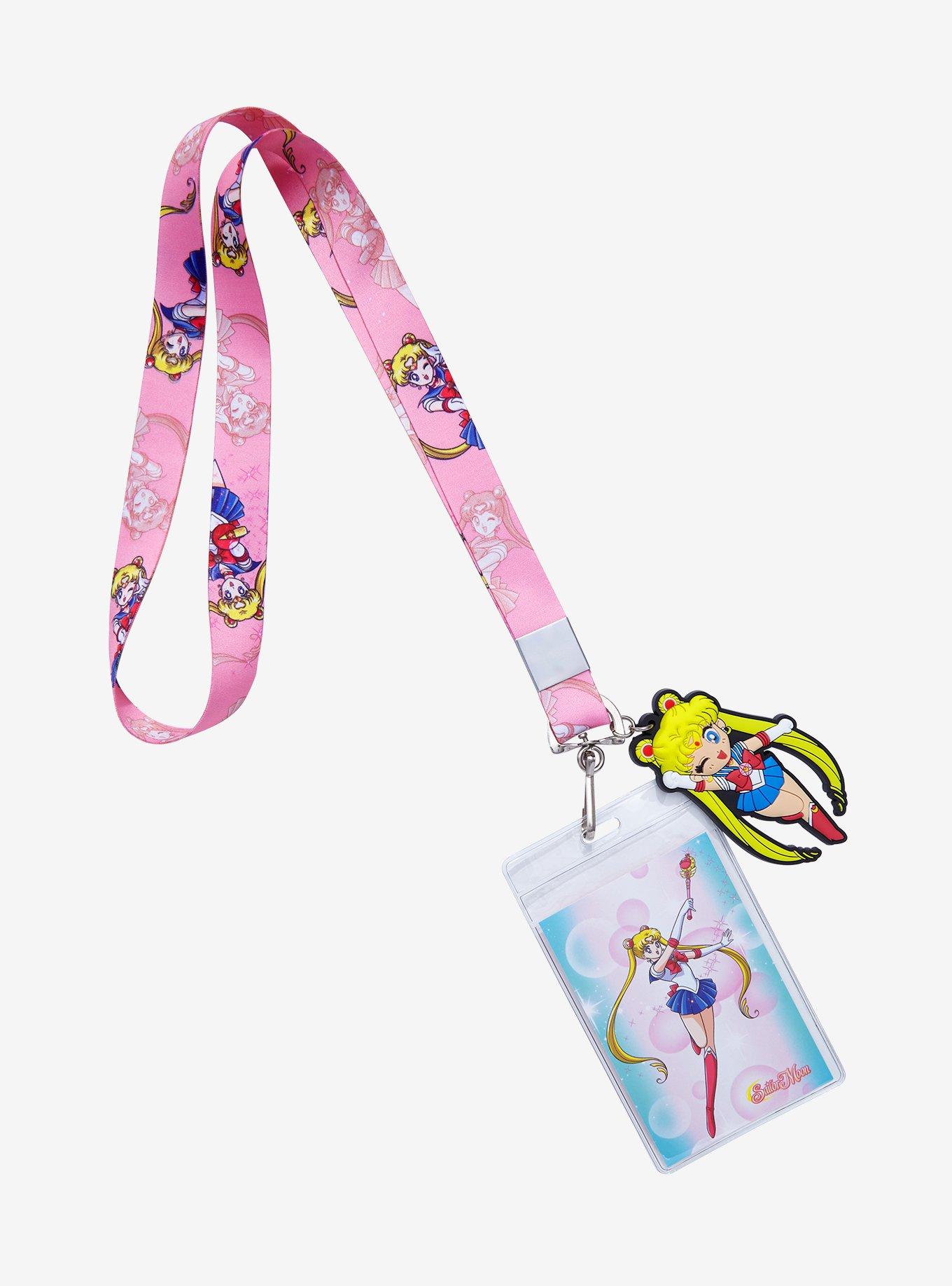 Sailor Moon Usagi Tsukino Lanyard with Card Holder