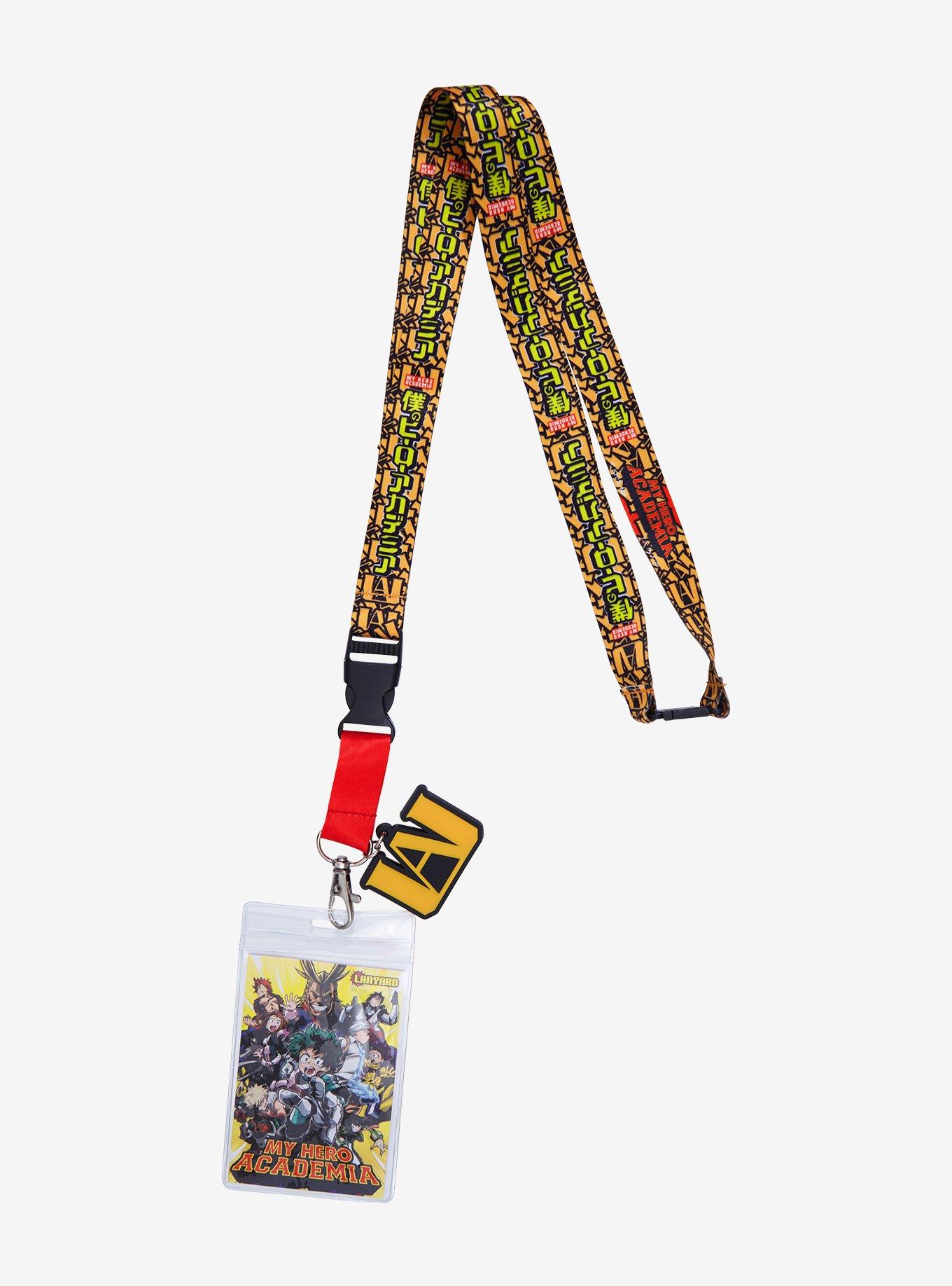 My Hero Academia Logo Lanyard, , hi-res